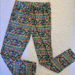 Trina Turk drawstring joggers sz small